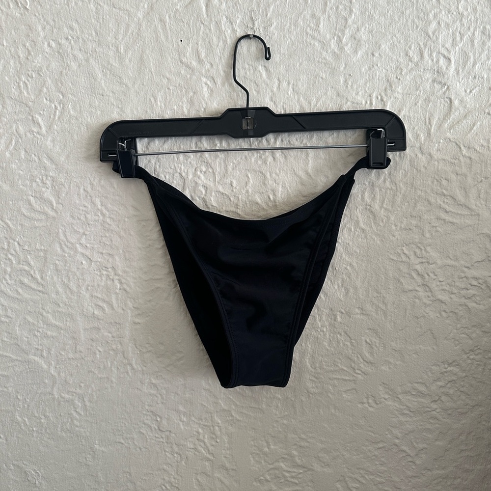 Target Wild Fable Swim Black Bikini Bottoms NWT Medium